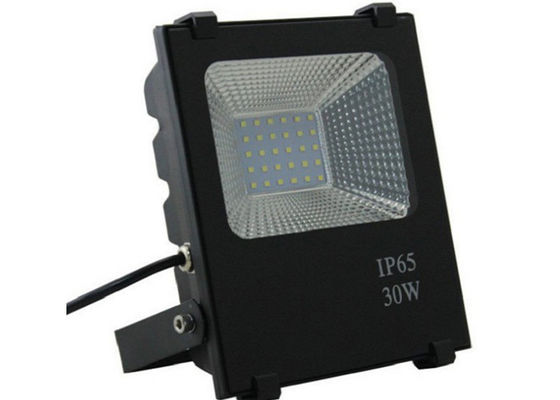 120 Degrees Industrial LED Flood Lights , Black 30w Led Floodlight