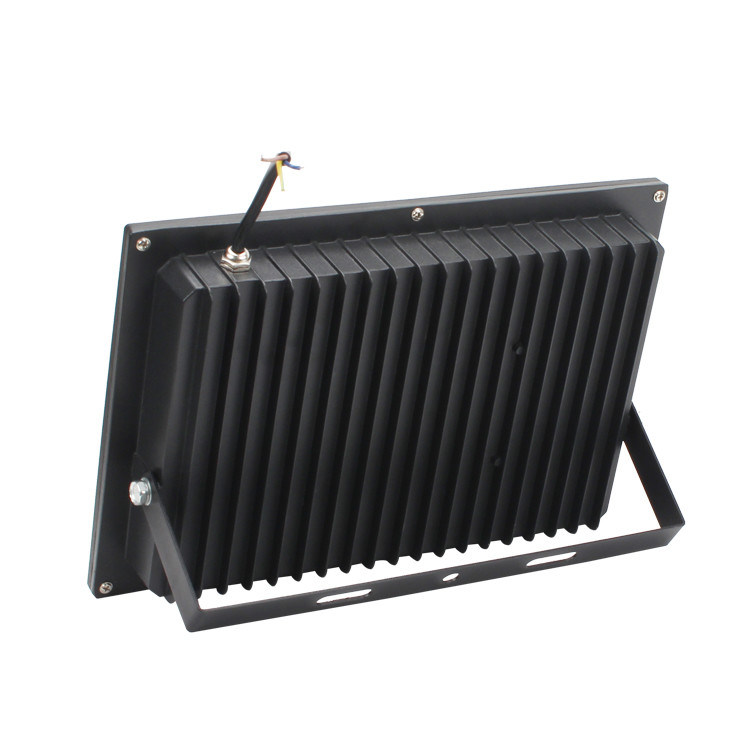 High Lumen Outdoor LED Flood Lights 30W 50W 80W Backside Gearbox