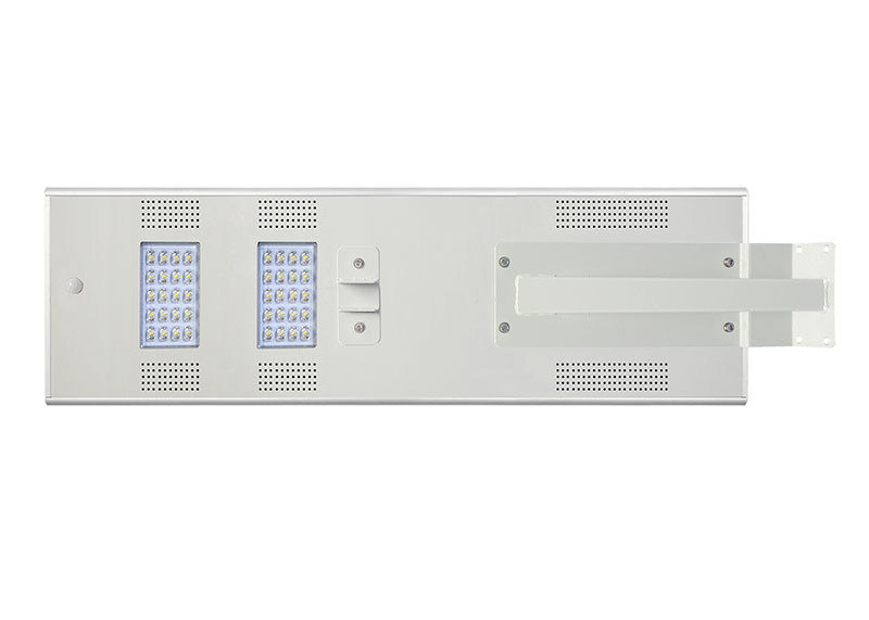 Aluminium All In One Solar Street Light 40W/ 50W Lightweight Integrated Design