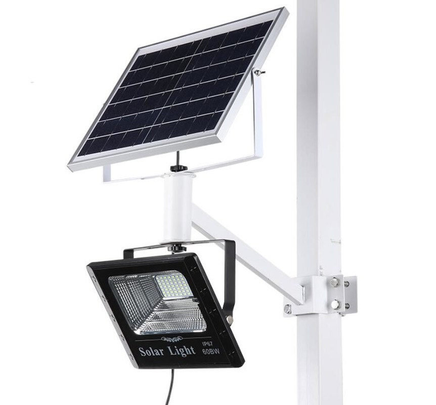 Aluminum Solar LED Flood Lights , Outdoor 6v SMD Solar Powered LED Light