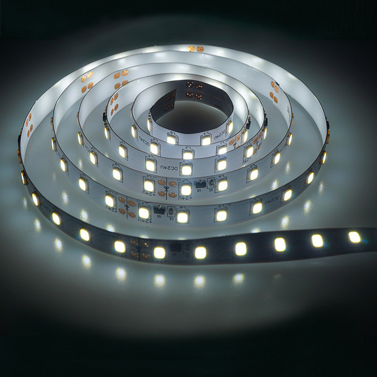 SMD 2835 LED Tape Strip Lights 71.4mm Cutting Length 24VDC Low Voltage