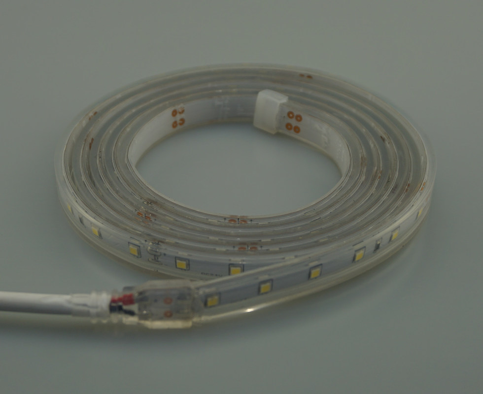 High Luminous Efficiency Outdoor LED Strip Lights 8 LEDs Per Cutting 16.3W/M