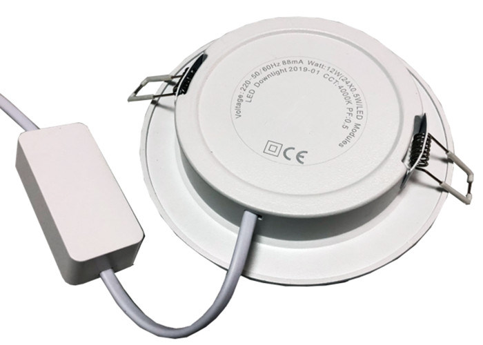 CCT 6000K LED Panel Downlight 16G Memory Card For Shopping Mall Or Living Room