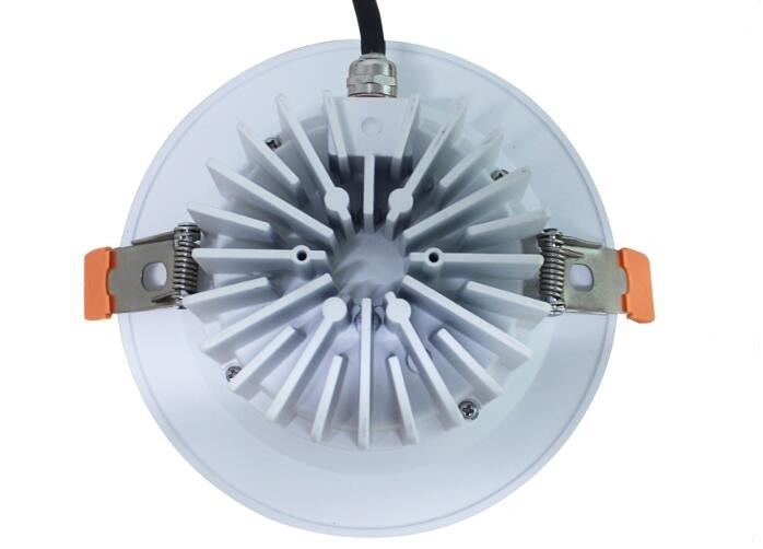 10W Waterproof SMD LED Downlight IP65 Aluminum White Milky Cover 800LM
