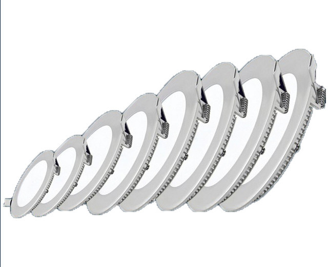 High Luminance Indoor LED Downlights , Round LED Ceiling Downlights With Long Lifespan