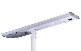 Metal Galvanized Pole Commercial Solar Pole Lights 100W 15000lm