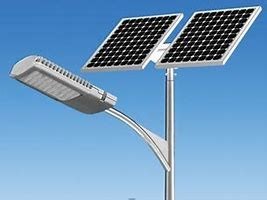 Color Temp 6000K Solar Panel Street Light Beautifully Plate Design For Garden