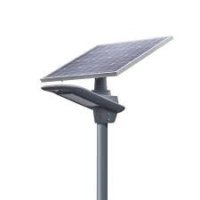 Light Pole Solar Panel Street Light 5400lm LED  Flux CE Certification