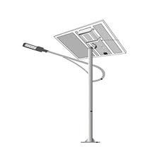 Road / Garden Solar Panel Street Light 50w 6000k Color Temperature