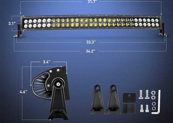 Bright Curved LED Work Light Bar
